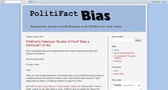 Desktop Screenshot of politifactbias.com