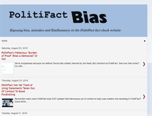 Tablet Screenshot of politifactbias.com